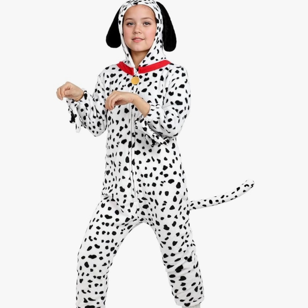 Dalmatian Print Onesie Costume